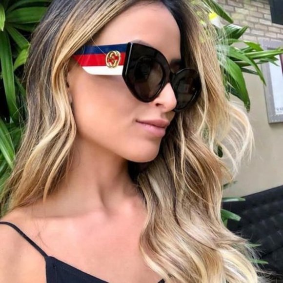 Gucci Multi Color Cat Eyes! With case! - Picture 4 of 4